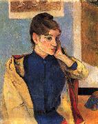 Paul Gauguin Portrait of Madelaine Bernard Spain oil painting artist